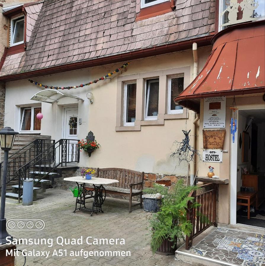 Ferienwohnung Erz-Hostel Thermalbad Wiesenbad Bagian luar foto