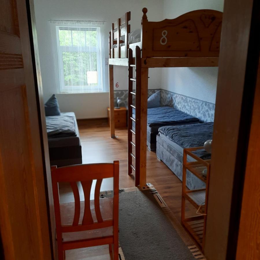 Ferienwohnung Erz-Hostel Thermalbad Wiesenbad Bagian luar foto