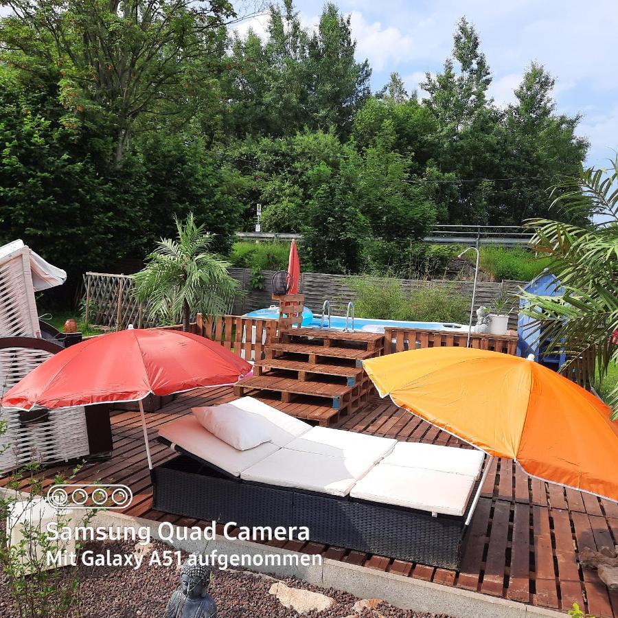 Ferienwohnung Erz-Hostel Thermalbad Wiesenbad Bagian luar foto